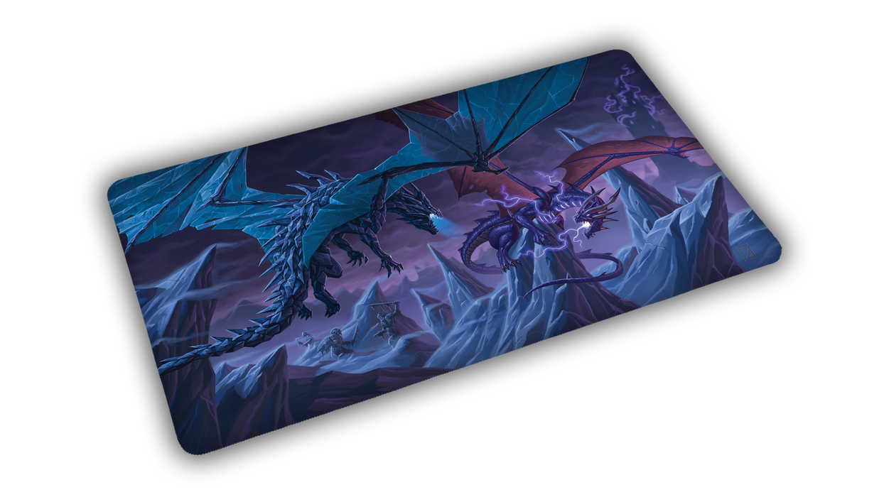 "Shattered Tundra" — Realms of Eternity Playmat - for just $39.95! 