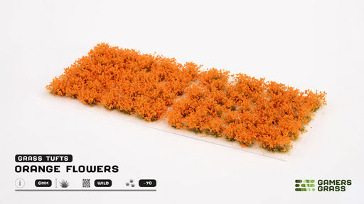 Gamers Grass Tufts: Orange Flowers- Wild - for just $9.99! 
