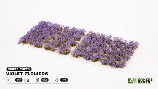 Gamers Grass Tufts: Violet Flowers- Wild - for just $9.99! 