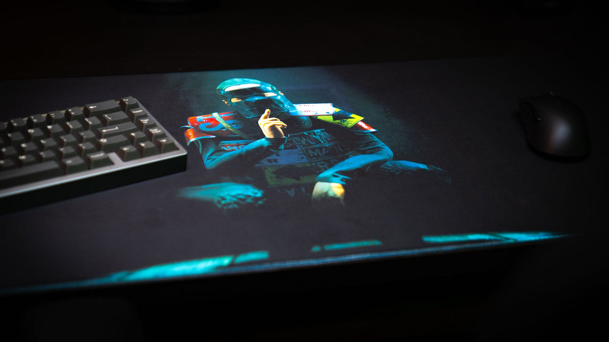 "Shh" — Rust Deskmat - for just $49.95! 