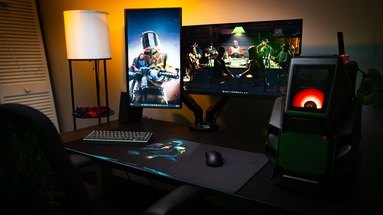 "Shh" — Rust Deskmat - for just $49.95! 