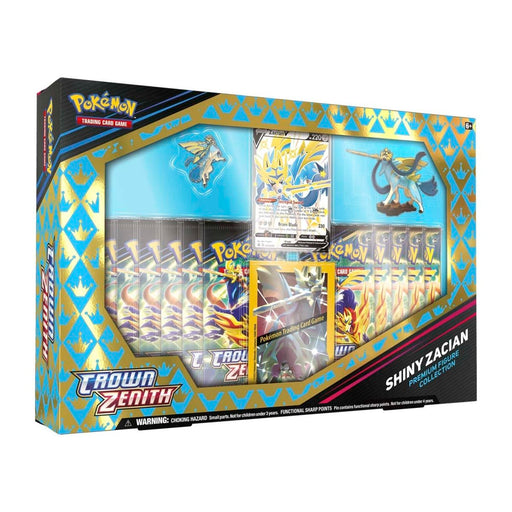 Pokémon TCG: Crown Zenith Premium Figure Collection (Shiny Zacian) - Premium  - Just $59.99! Shop now at Retro Gaming of Denver