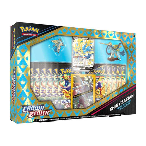 Pokémon TCG: Crown Zenith Premium Figure Collection (Shiny Zacian) - Just $59.99! Shop now at Retro Gaming of Denver