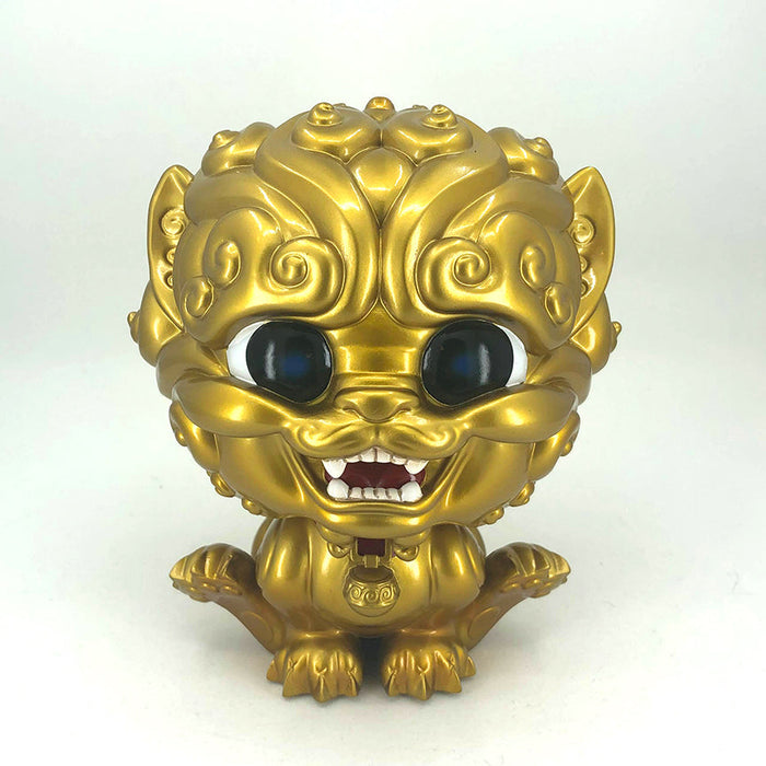 Shi-Shi the Tiny Guardian 6-inch Resin Statue - Gold Edition - for just $66! 