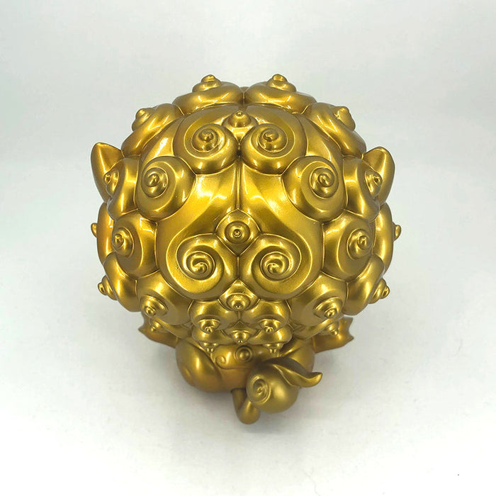 Shi-Shi the Tiny Guardian 6-inch Resin Statue - Gold Edition - for just $66! 