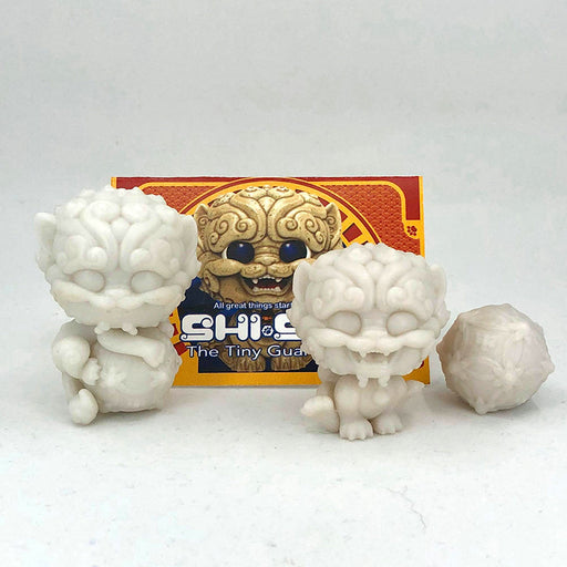 Shi-Shi the Tiny Guardian DIY Blank Mini Figure Set - for just $9! 