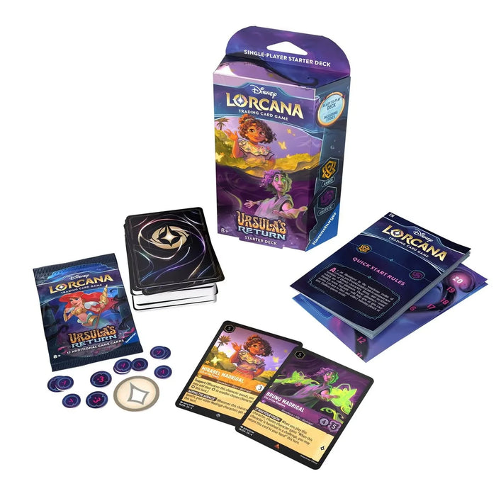 Disney Lorcana: Ursula's Return Starter - Mirabel and Bruno (Amethyst/Amber) - for just $19.99! 