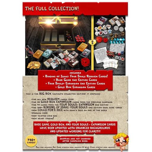 The Binding of Isaac: Four Souls Requiem - Ultimate Collector's Box (Kickstarter Edition) - Just $249.99! Shop now at Retro Gaming of Denver