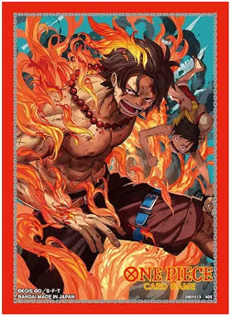 One Piece: Portgas.D.Ace Official Card Sleeves (70-Pack) - for just $7.95! 