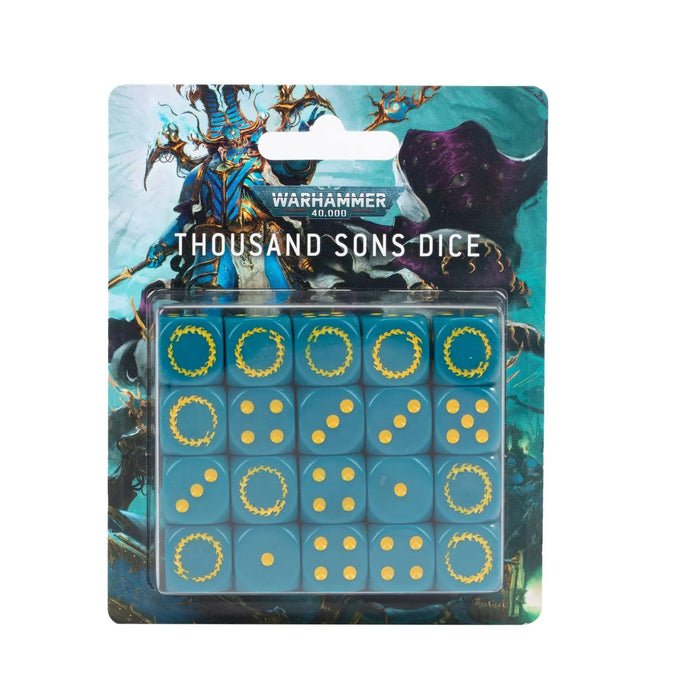 Warhammer 40k Dice: Thousand Sons - for just $24.99! 