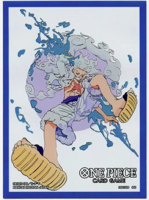 One Piece: Gear 5 Luffy Official Card Sleeves (70-Pack) - for just $7.95! 