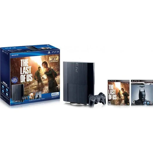 Playstation 3 Super Slim System 250GB The Last Of Us + Batman: Arkham Origins Bundle (Playstation 3) - Just $0! Shop now at Retro Gaming of Denver