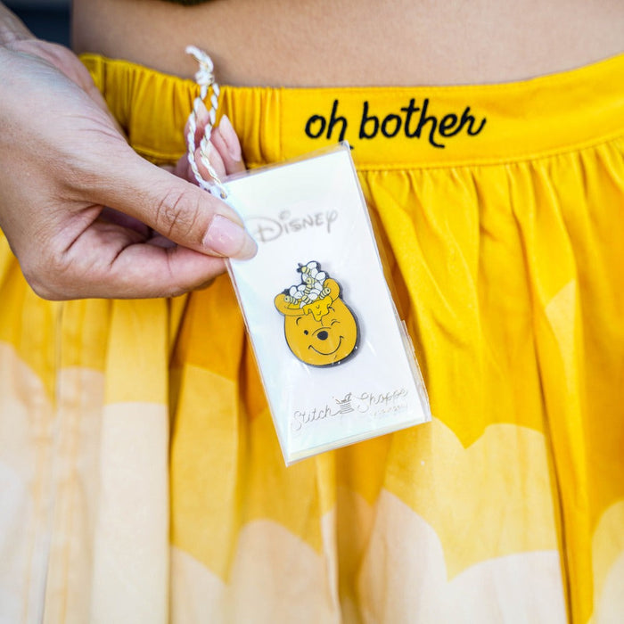 Stitch Shoppe by Loungefly: Disney Winnie the Pooh - Balloon Clouds "Sandy" Skirt with Pockets - for just $75! 