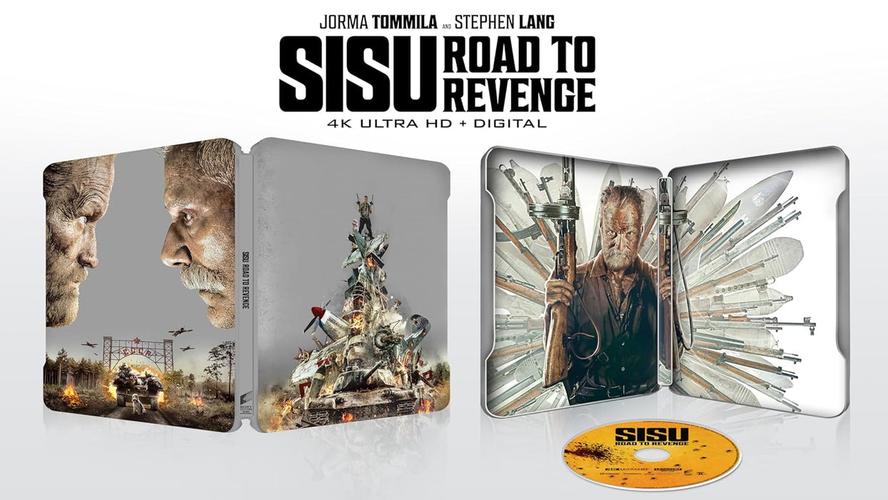 Sisu: Road to Revenge - Limited Edition Steelbook (4K Ultra HD + Digital) - for just $48.99! 