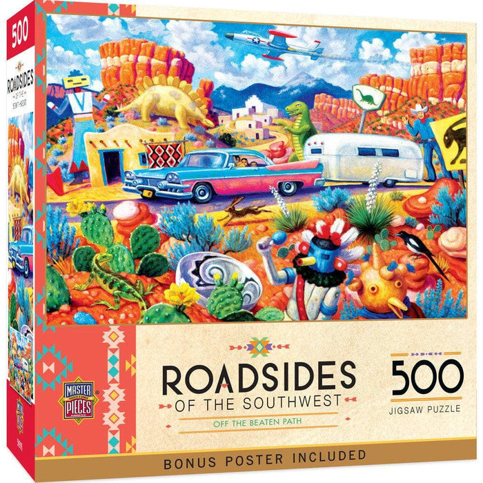Roadsides of the Southwest - Off the Beaten Path 500 Piece Jigsaw Puzzle - for just $14.99! 