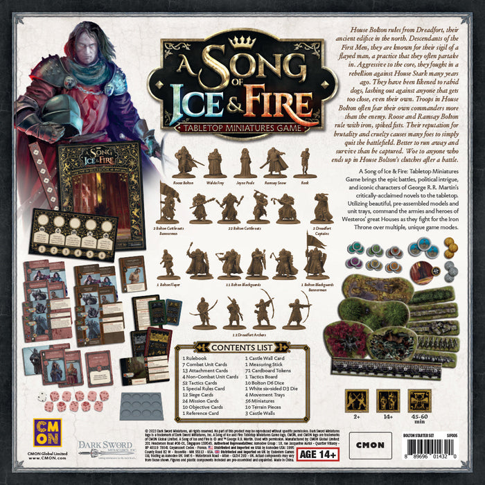 A Song of Ice & Fire: Bolton Starter Set - Just $109.99! Shop now at Retro Gaming of Denver