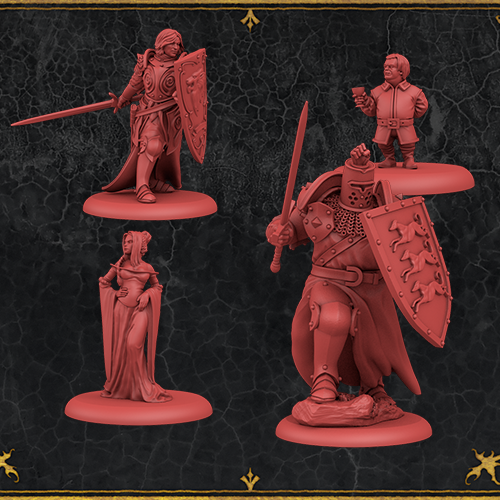 A Song of Ice & Fire: Stark vs Lannister Starter Set - Premium Miniatures - Just $149.99! Shop now at Retro Gaming of Denver