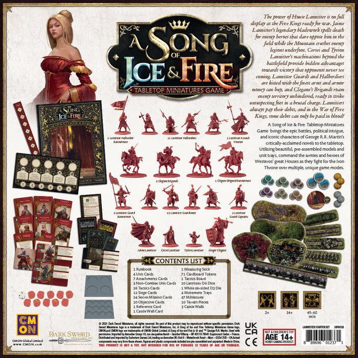 A Song of Ice & Fire: Lannister Starter Set - Just $99.99! Shop now at Retro Gaming of Denver