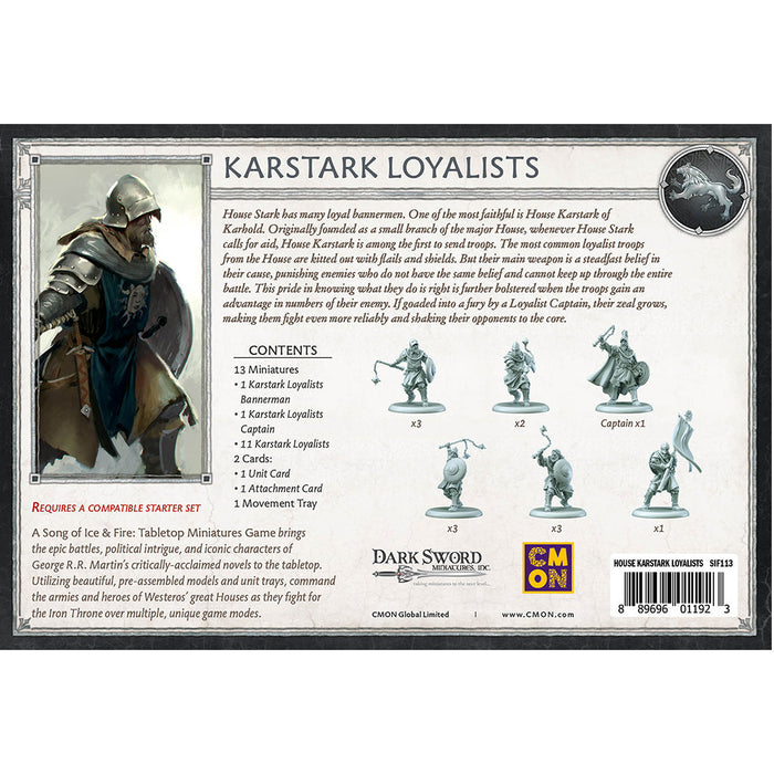 A Song of Ice & Fire: Karstark Loyalists - for just $34.99! 