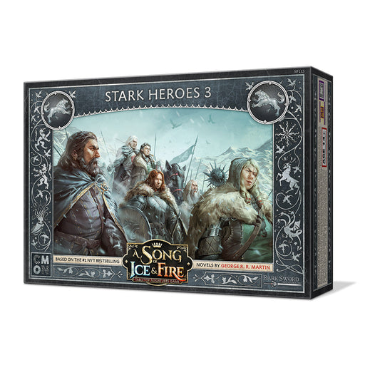 A Song of Ice & Fire: Stark Heroes 3 - Premium Miniatures - Just $34.99! Shop now at Retro Gaming of Denver