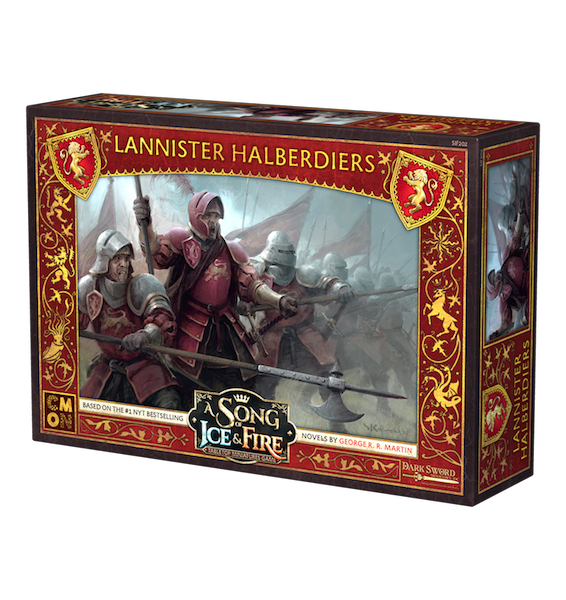 A Song of Ice & Fire: Lannister Halberdiers Expansion - Just $22.74! Shop now at Retro Gaming of Denver