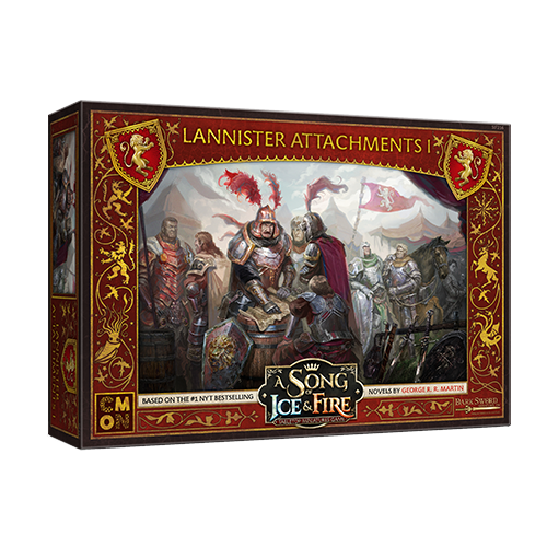 A Song of Ice & Fire: Lannister Attachments #1 - Just $34.99! Shop now at Retro Gaming of Denver