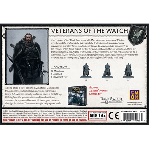 A Song of Ice & Fire: Night's Watch Veterans of the Watch Expansion - Just $34.99! Shop now at Retro Gaming of Denver