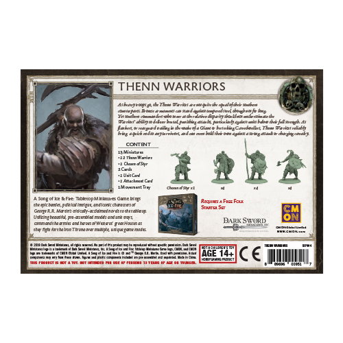 A Song of Ice & Fire: Free Folk Thenn Warriors Expansion - Just $34.99! Shop now at Retro Gaming of Denver