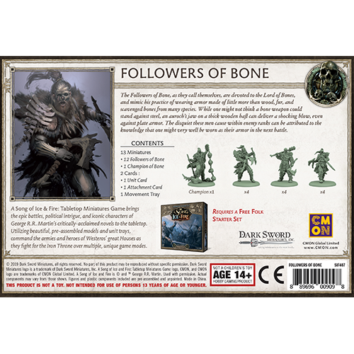 A Song of Ice & Fire: Free Folk Followers of Bone Expansion - Just $34.99! Shop now at Retro Gaming of Denver