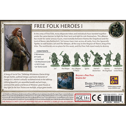 A Song of Ice & Fire: Free Folk Heroes Box #1 Expansion - Just $34.99! Shop now at Retro Gaming of Denver