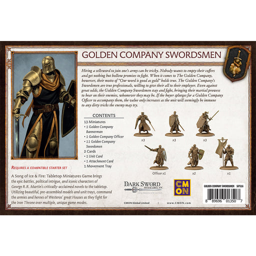 A Song of Ice & Fire: Golden Company Swordsmen - Just $34.99! Shop now at Retro Gaming of Denver