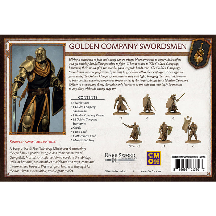 A Song of Ice & Fire: Golden Company Swordsmen - Just $34.99! Shop now at Retro Gaming of Denver