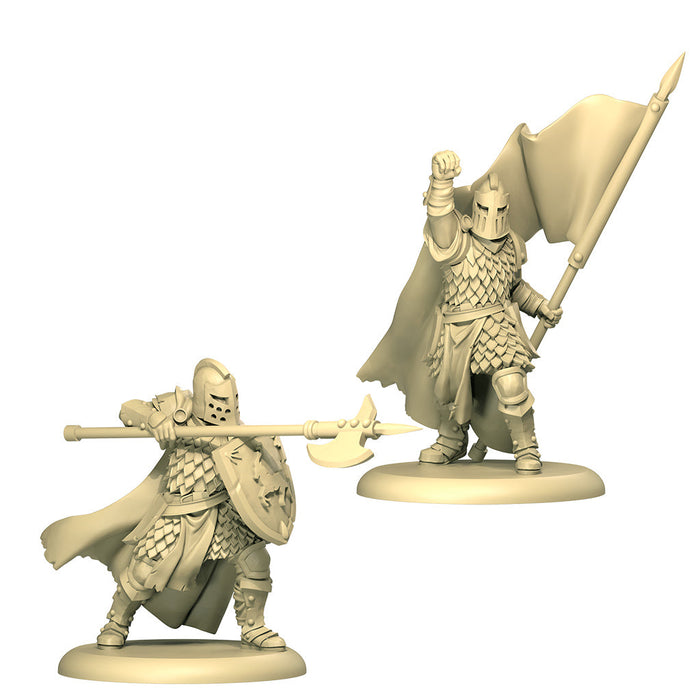 A Song of Ice & Fire: Baratheon Halberdiers - Premium Miniatures - Just $37.99! Shop now at Retro Gaming of Denver