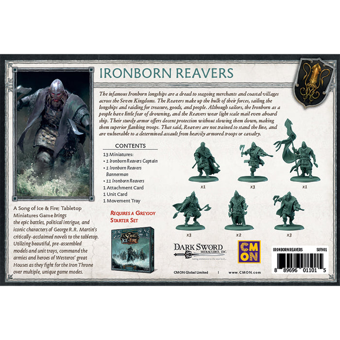 A Song of Ice & Fire: Ironborn Reavers - Premium Miniatures - Just $34.99! Shop now at Retro Gaming of Denver