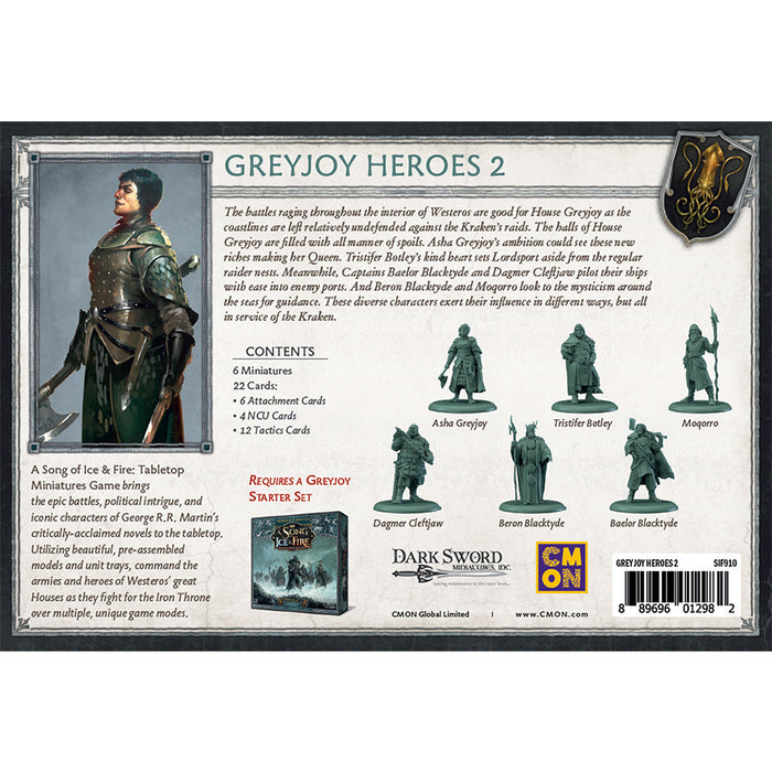 A Song of Ice & Fire: Greyjoy Heroes #2 - for just $34.99! 