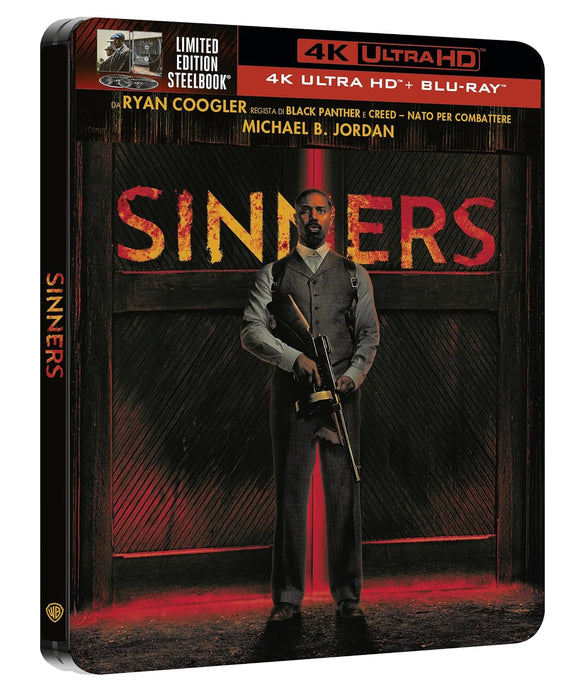 Sinners - Limited Edition Steelbook [4K Ultra HD + Blu-ray] (Italian Import) - for just $79.99! 