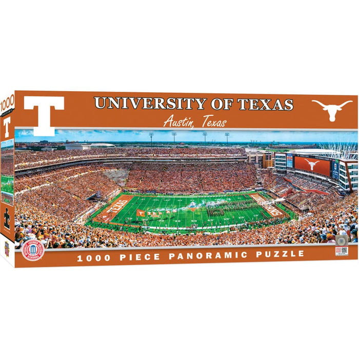 Texas Longhorns - 1000 Piece Panoramic Jigsaw Puzzle - for just $19.99! 