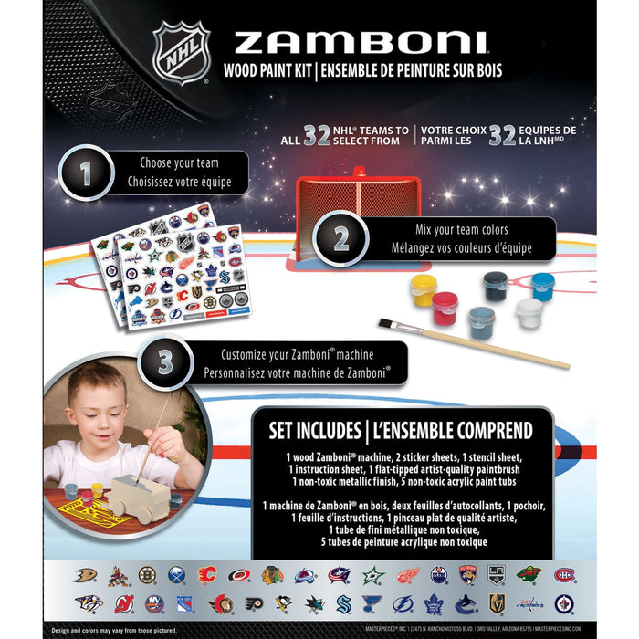 NHL - Zamboni Wood Paint Kit - Just $19.99! Shop now at Retro Gaming of Denver