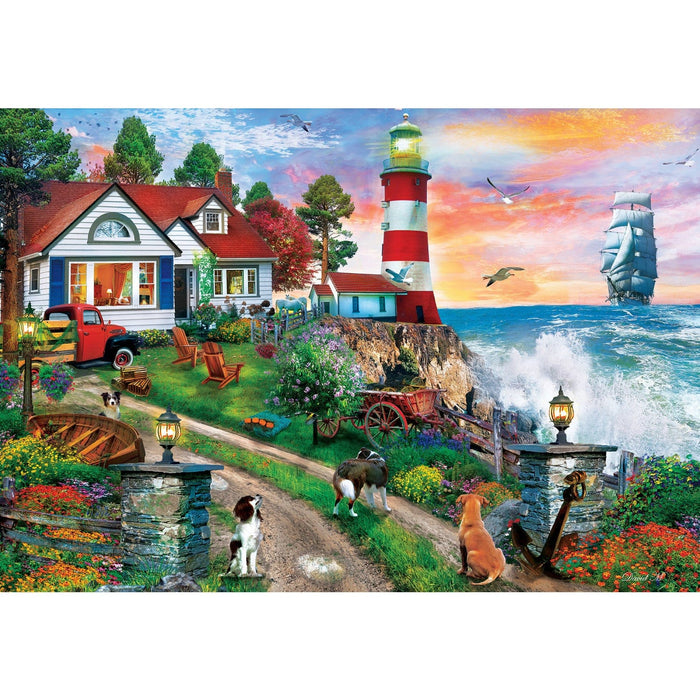 EZ Grip - Lighthouse Keepers 1000 Piece Jigsaw Puzzle - for just $19.99! 