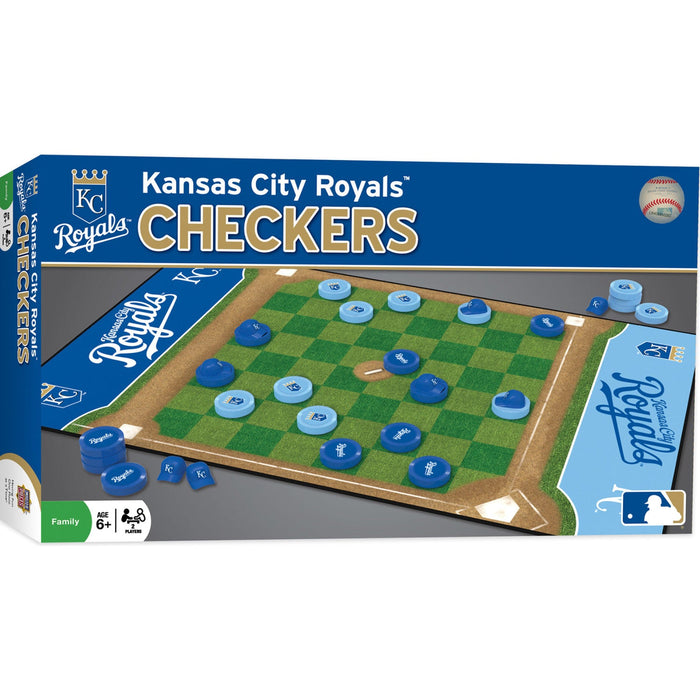 Kansas City Royals Checkers Board Game - Just $19.99! Shop now at Retro Gaming of Denver