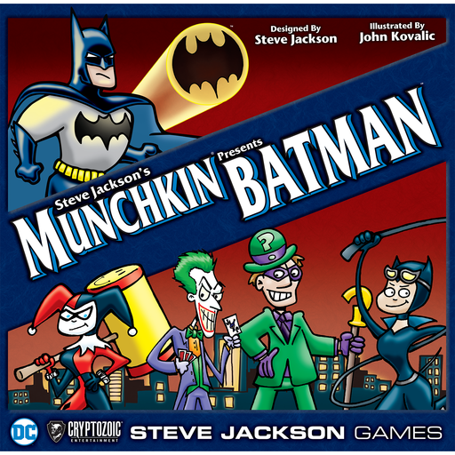 Munchkin Batman: Kickstarter Edition - Premium Board Game - Just $59.99! Shop now at Retro Gaming of Denver