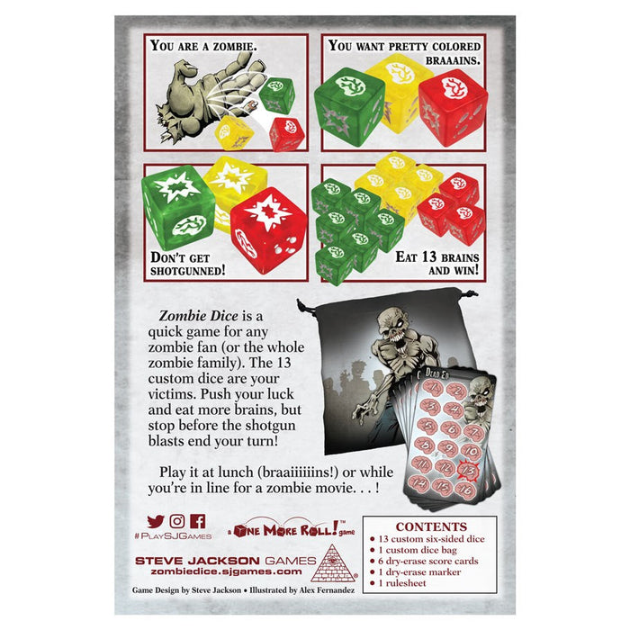 Zombie Dice - Dice Deluxe - for just $29.95! 
