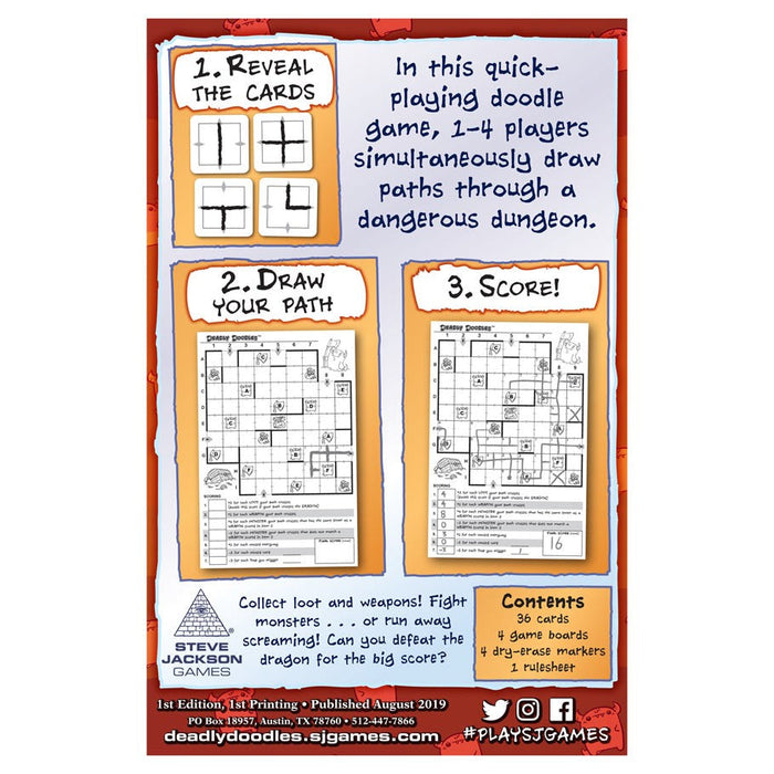 Deadly Doodles - for just $19.95! 