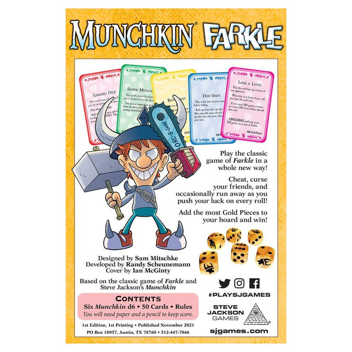 Munchkin: Farkle - for just $24.95! 
