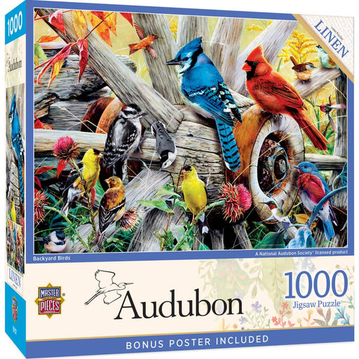 Audubon - Backyard Birds 1000 Piece Jigsaw Puzzle - for just $16.99! 