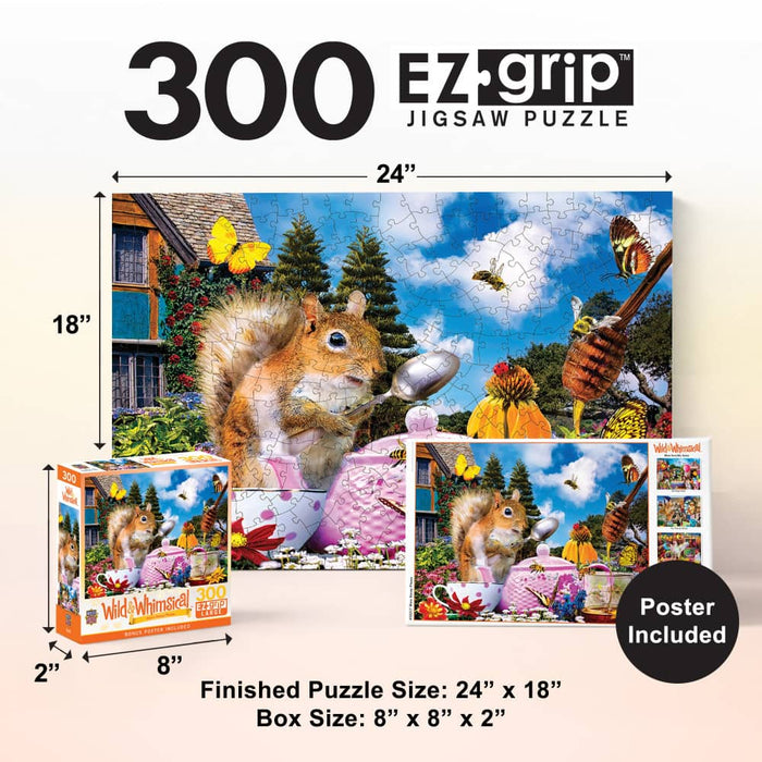 Wild & Whimsical - More Honey Please 300 Piece EZ Grip Jigsaw Puzzle - for just $14.99! 