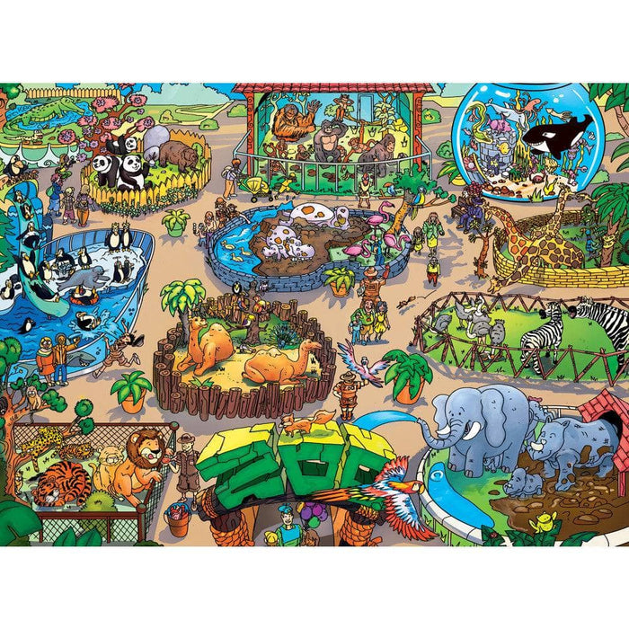 101 Things to Spot at the Zoo - 101 Piece Jigsaw Puzzle - for just $12.99! 
