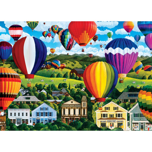 A.M. Poulin Gallery - Hot Air Adrift 1000 Piece Jigsaw Puzzle - Just $16.99! Shop now at Retro Gaming of Denver