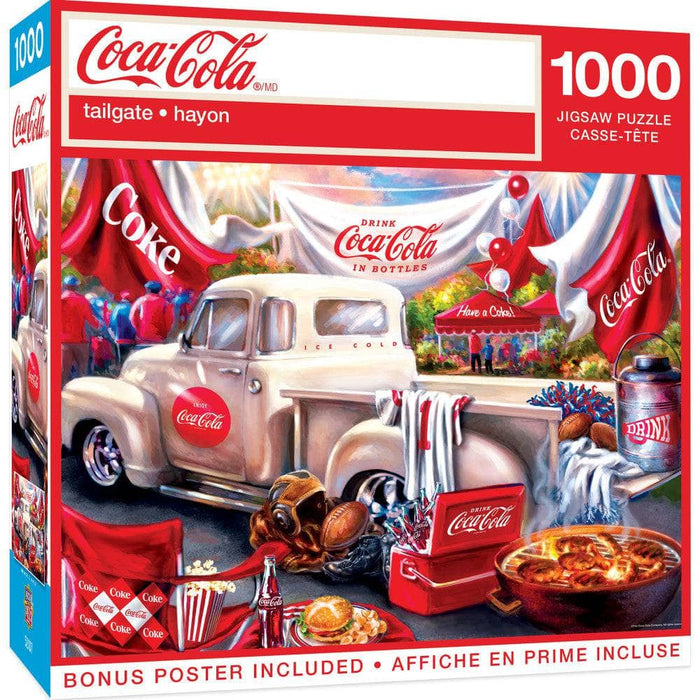 Coca-Cola - Tailgate 1000 Piece Jigsaw Puzzle - for just $16.99! 