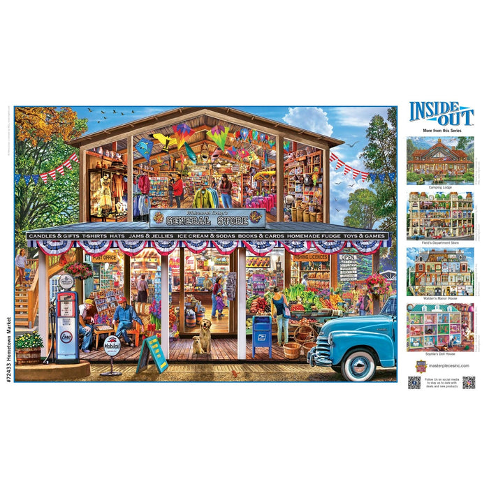 Inside Out - Hometown Market 1000 Piece Jigsaw Puzzle - for just $16.99! 